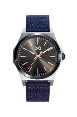 Mark Maddox Herren Analog Quarz Smart Watch Armbanduhr mit Nylon Armband HC7103-57 von Mark Maddox