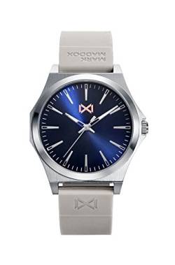 Mark Maddox Herren Analog Quarz Smart Watch Armbanduhr mit Silikon Armband HC7109-37 von Mark Maddox