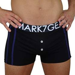 Mark7Gear - Kelson, Underwear/Loungewear Herren Pant in Night Black, Medium, mit Jock-UP Technologie von Mark7Gear