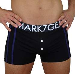 Mark7Gear - Kelson, Underwear/Loungewear Herren Pant in Night Black, Small, mit Jock-UP Technologie von Mark7Gear