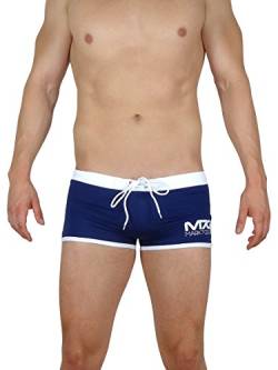 Mark7Gear - Ocean Force - Navy Blue, Swimwear Herren, X-Large, mit eingearbeitetem Jockstrap von Mark7Gear