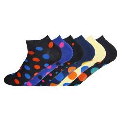 Sneaker Socken 6er Pack 85% Baumwolle Strümpfe (35-38) von Markenlos