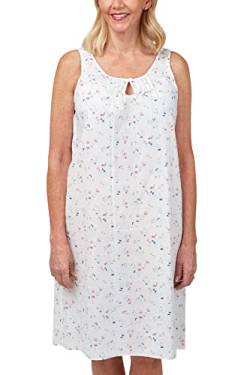 Marlon Damen Delta Cotton Dobby Print Ärmelloses Nachthemd, Rose, 24-26 von Marlon