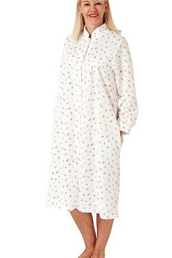 Marlon Damen Francine Bademantel mit Knopfleiste Robe, Nina Pink, 8-10 von Marlon