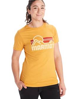 Marmot Damen Wm's Coastal Tee Ss Tshirt, Yellow Gold, L von Marmot