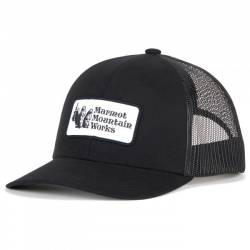 Marmot - Retro Trucker Hat - Cap Gr One Size schwarz von Marmot