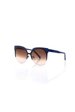 Marni CURVE ME101S Blue/Light Brown Shaded 56/17/140 Damen Sonnenbrillen von Marni