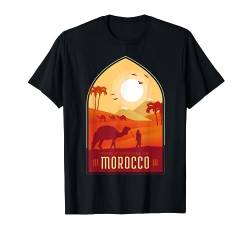 Marokko Flagge Deko Araber Afrika Damen Herren Fun Morocco T-Shirt von Marokko Fahne Afrika Design Morocco Land Africa