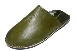 Marrakech Accessoires Orientalische Leder Schuhe Babouche Pantoffeln Hausschuhe Slipper Herren/Damen/Unisex, Schuhgrösse:43 von Marrakech Accessoires