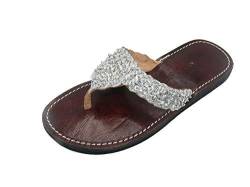 Orientalische Leder Schuhe Orient Sandalen - Damen - 905781-0002, Schuhgrösse:38 von Marrakech Accessoires