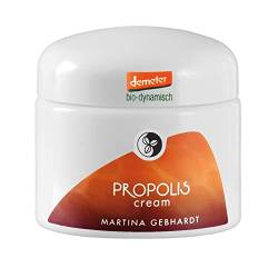 Martina Gebhardt PROPOLIS Cream (50ml) • Reichhaltige Gesichtscreme für zu Entzündungen neigende Haut • Bio-Tagescreme • Schützende Allround-Creme von Martina Gebhardt