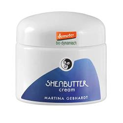 Martina Gebhardt SHEABUTTER Cream (50ml) • Reizarme Gesichtscreme für sensible & zu Irritationen neigende Haut • 100% Bio Sheabutter • Naturkosmetik Tagescreme von Martina Gebhardt