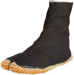 Marugo Tabi Boots Ninja Shoes Jikatabi (Outdoor tabi) MATSURI Jog 6 Size: 30.0 cm (US Size 12), Color: Black von Marugo
