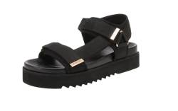 Maruti 66.1653.01-A00 Beau Textile - Damen Schuhe Sandaletten - Black, Größe:39 EU von Maruti