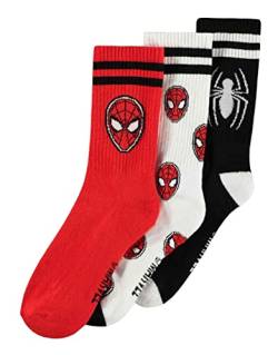 Difuzed Marvel - Spider-Man - Sport Socken (3Pack) (43/46) von Marvel