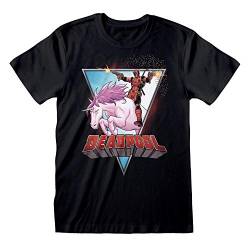 Heroes Inc Deadpool T-Shirt Unicorn Rider Size M Marvel Shirts von Marvel