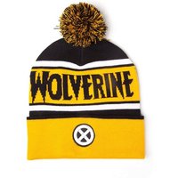 MARVEL Strickmütze X-MEN Marvel Mütze Schwarz-Gelb Wolverine Wintermütze Erwachsene von Marvel