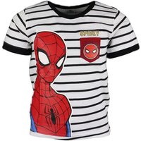 MARVEL T-Shirt Spiderman Jungen Kinder Shirt Gr. 104 - 134, Baumwolle von Marvel