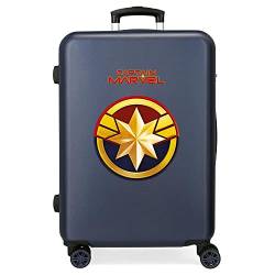 Marvel Avengers All Avengers Mittlerer Koffer Blau 48x68x26 cms Hartschalen ABS Kombinationsschloss 70L 3,7Kgs 4 Doppelräder von Marvel