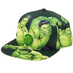 Marvel Avengers Baseballkappe, Einheitsgröße, Baseballmütze für Herren, bequeme Mütze, Avengers Geschenk für Männer, Herren Merchandise, Hulk, Einheitsgröße von Marvel