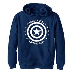 Marvel Avengers - Captain Power YTH Hoodie Navy blue 9/11 von Marvel