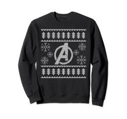 Marvel Avengers Logo Holiday Ugly Sweater Sweatshirt von Marvel