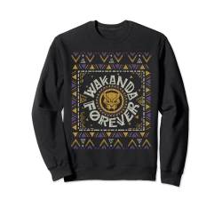 Marvel Black Panther Wakanda Forever Holiday Sweater Sweatshirt von Marvel