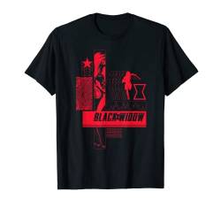 Marvel Black Widow Movie Natasha Romanoff Retro Spy T-Shirt von Marvel