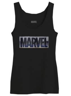 Marvel Damen womarcotk011 Tanktop, Schwarz, Large von Marvel