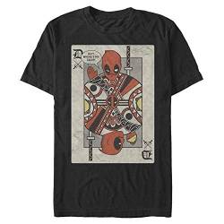 Marvel Deadpool - Deadpool Playing Card Unisex Crew neck Black XL von Marvel