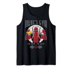 Marvel Deadpool Merc's Gym No Pain No Gain Tank Top von Marvel