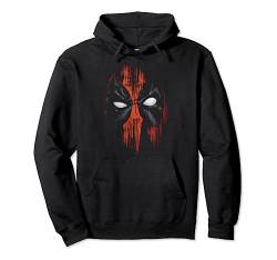 Marvel Deadpool Painted Face Distressed Hero Portrait Pullover Hoodie von Marvel