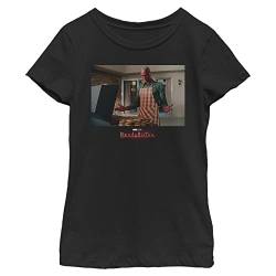 Marvel Girl's Girl´s Short Sleeve Classic Fit T-Shirt, Black, M von Marvel