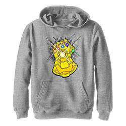 Marvel Herren Gold Gauntlet Hoodie, Sportlich Heather, M von Marvel