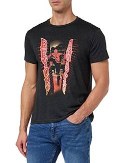 Marvel Herren Memarcots242 T-Shirt, MEHR Anthracite, S von Marvel