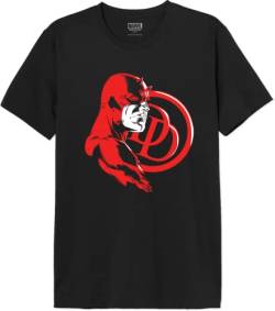 Marvel Herren Memarcots244 T-Shirt, Schwarz, XXL von Marvel