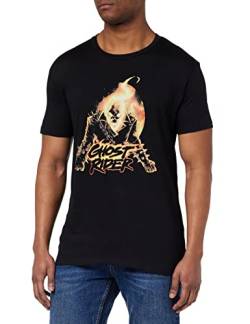 Marvel Herren Memarcots254 T-Shirt, Schwarz, XS von Marvel