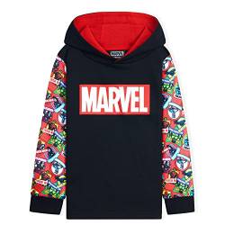 Marvel Hoodie Kinder Jungen und Mädchen Avengers Kapuzenpullover Teenagers (11-12 Jahre, Mehrfarbig) von Marvel