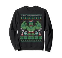 Marvel Hulk Wants Presents Holiday Sweater Sweatshirt von Marvel