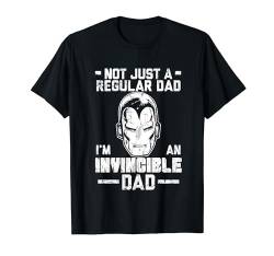 Marvel Iron Man Father's Day Not Regular Dad Vatertag T-Shirt von Marvel