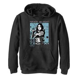 Marvel Jungen Falkenauge Kate Bishop Hero Shot Hoodie, Schwarz, S von Marvel