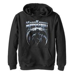 Marvel Jungen Moon Knight Moon Knight Dark Rain Hoodie, Schwarz, L von Marvel