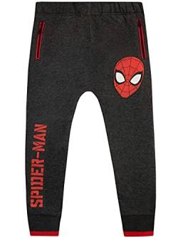 Marvel Jungen Spiderman Jogginghose Grau 110 von Marvel