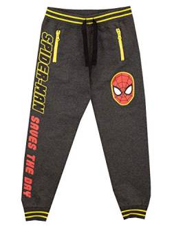 Marvel Jungen Spiderman Jogginghose Grau 128 von Marvel