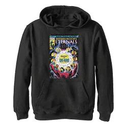 Marvel Jungen Vintage Comic Cover 2 Hoodie, Schwarz, L von Marvel