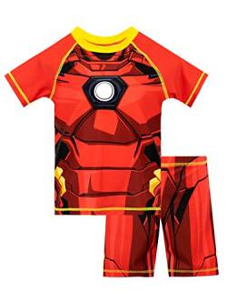 Marvel Jungen Zweiteiliger Badeanzug Iron Man Mehrfarbig 104 von Marvel
