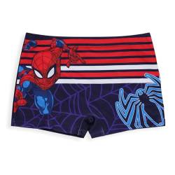 Marvel Kinder-Badehose Spiderman Boxer Meer Jungen 6633, marineblau, 6 Jahre von Marvel