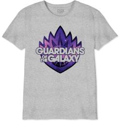 Marvel Mädchen Gigugamts155 T-Shirt, Grau meliert, 10 Jahre von Marvel