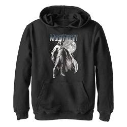 Marvel Moon Knight - Moon Knight Moon YTH Hoodie Black 7/8 von Marvel