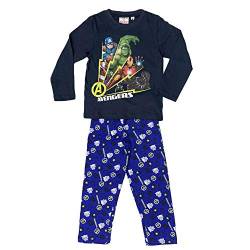 Marvel Offizieller Schlafanzug Avengers Langarm Kinder 3317, Blau 6 Jahre von Marvel
